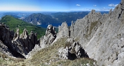 18 Panoramica dall'alto del Canalone di Val Tesa